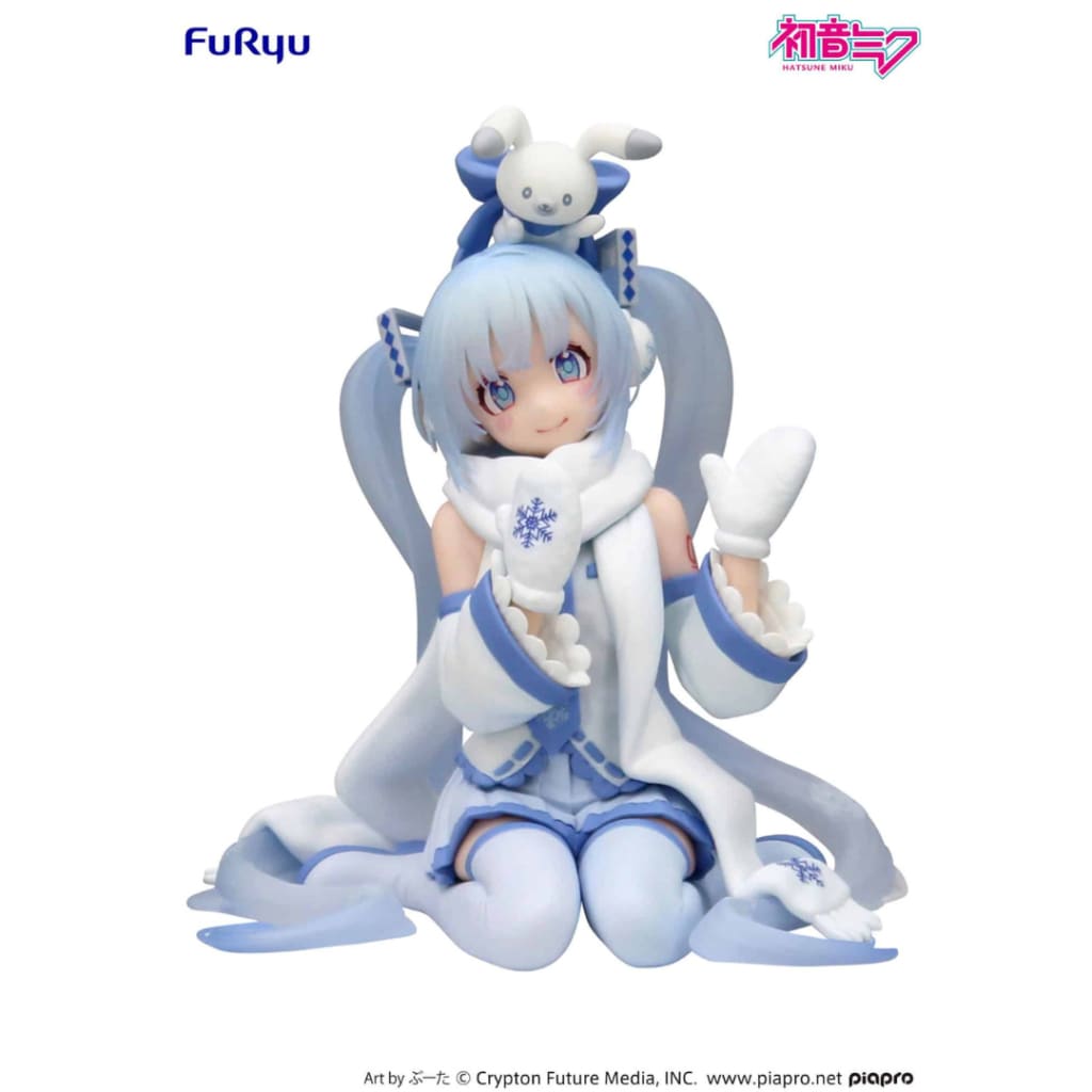 Hatsune Miku Noodle Stopper Figure -SNOW MIKU Sky Town 10th