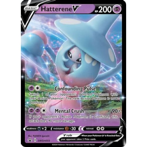 Hatterene V (SWSH055/184) Promo Holofoil - Single