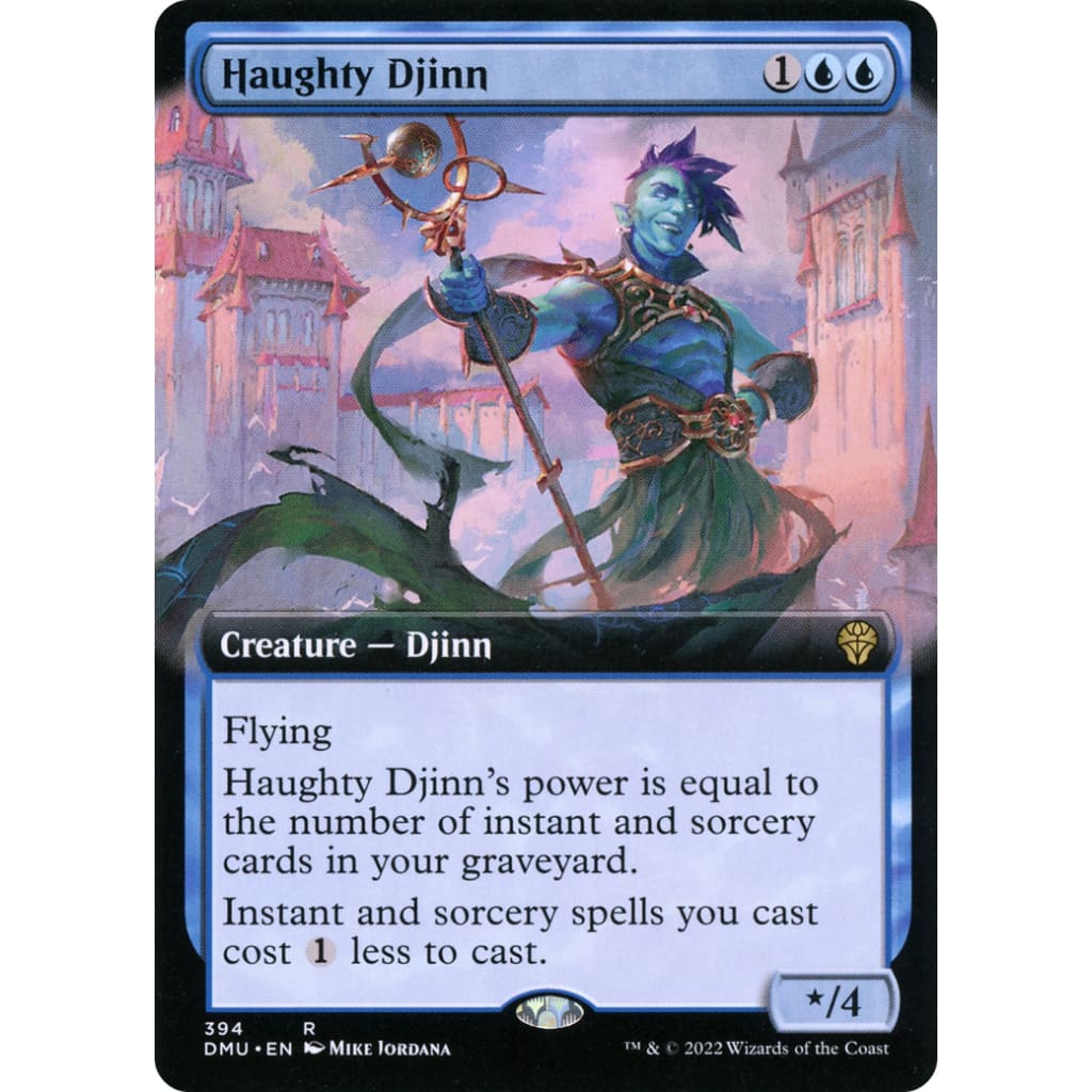 Haughty Djinn (DMU-394): (Extended Art) Foil - Single
