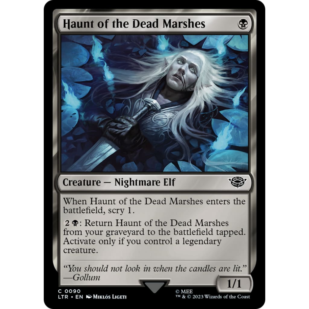 Haunt of the Dead Marshes (LTR-090) Foil - Single