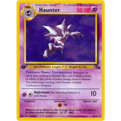 Haunter (021/062) Rare Classic Unlimited - Single