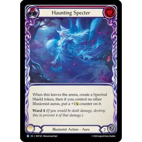 Haunting Specter (Red) (PART THE MISTVEIL) - Single