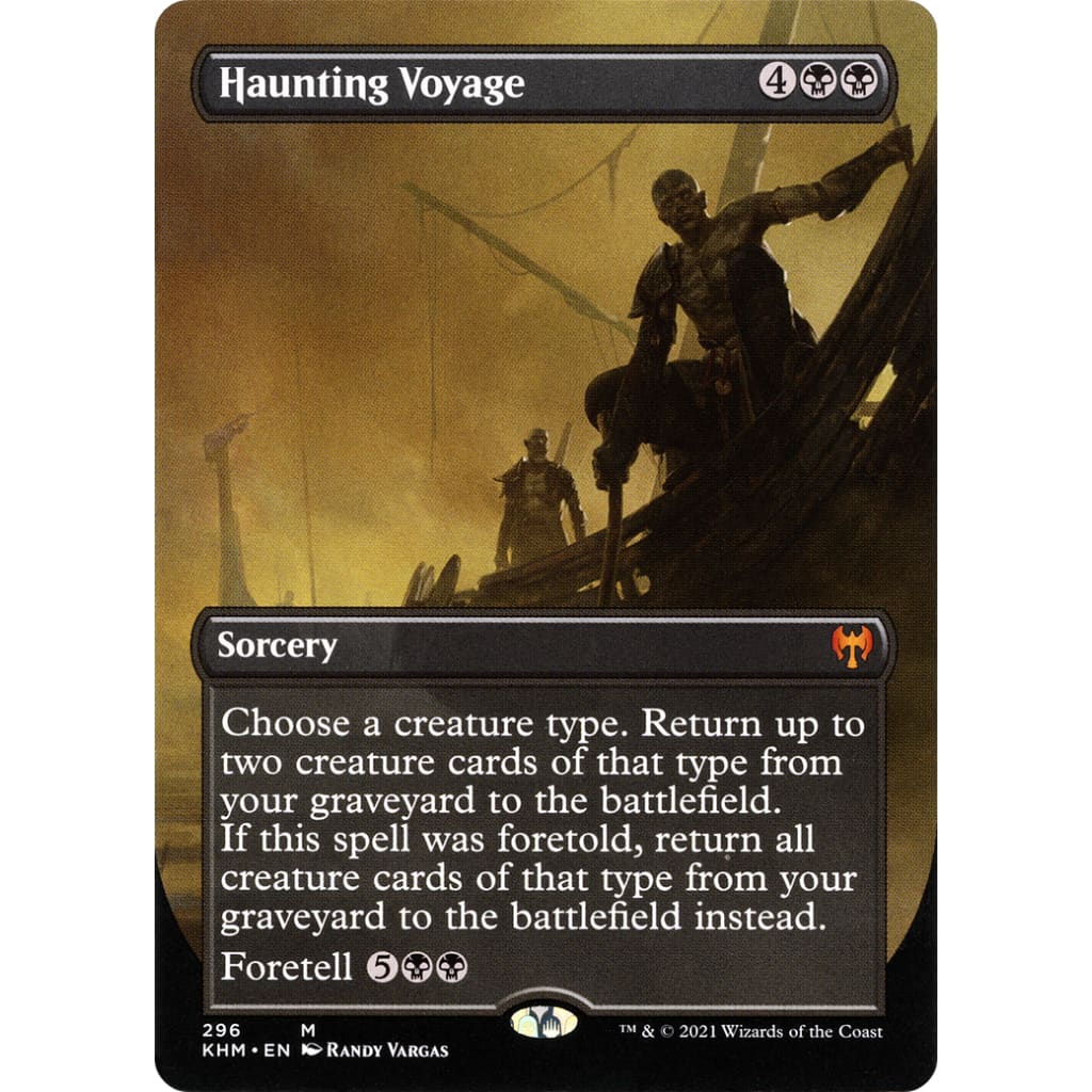 Haunting Voyage (KHM-296) (Borderless) Foil - Single