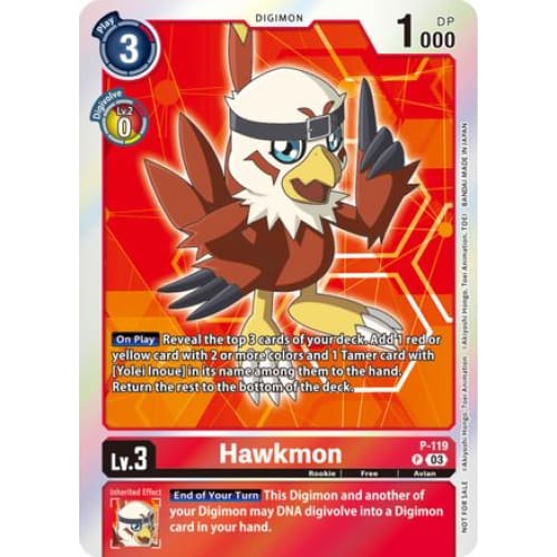 Hawkmon - P-119 (Tamer Party Pack -The Beginning- Ver. 2.0)