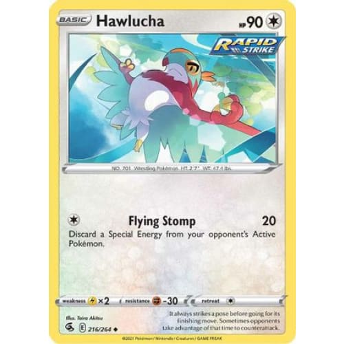 Hawlucha (216/264) Uncommon - Single
