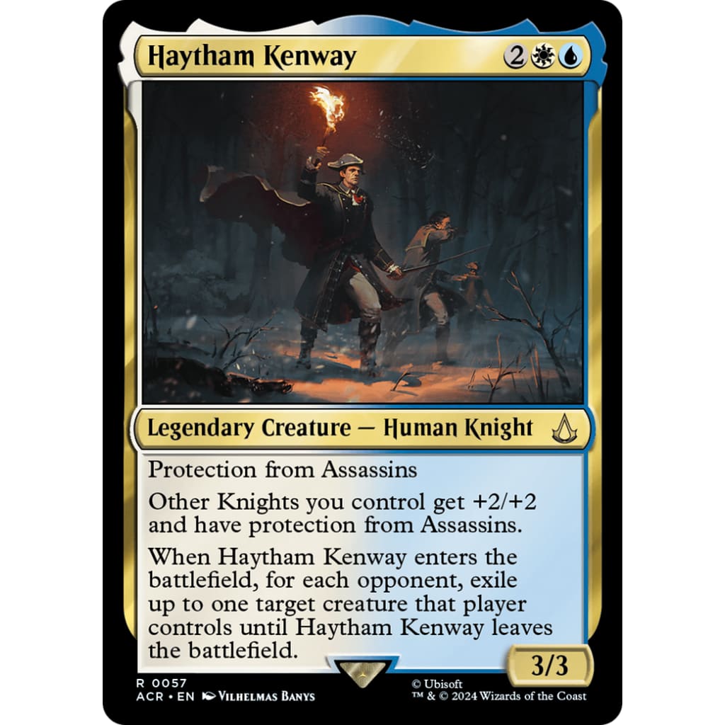 Haytham Kenway (ACR-057) - Single