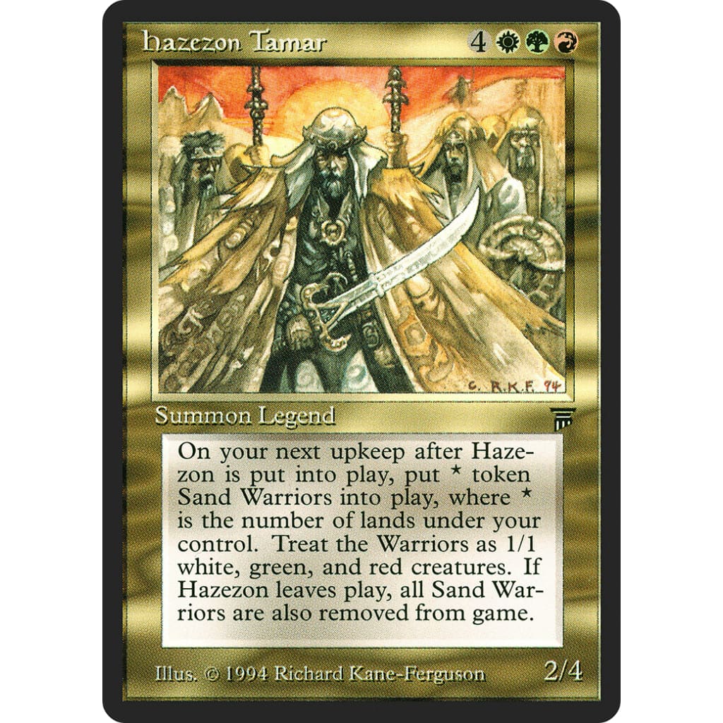 Hazezon Tamar (LEG-230) - Single