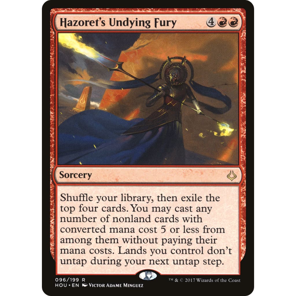Hazoret’s Undying Fury (HOU-096) Foil - Single