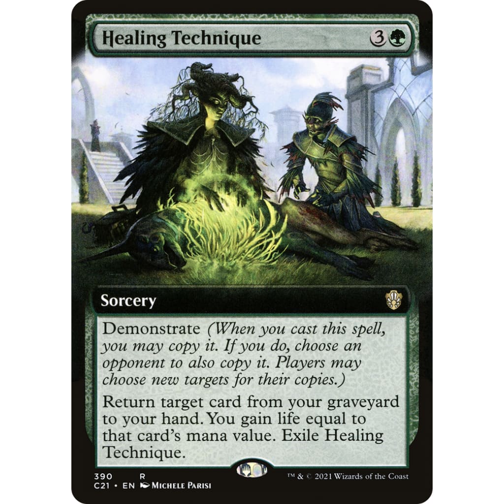 Healing Technique (C21-390): (Extended Art) - Single