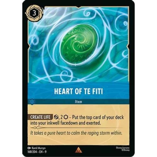 Heart of Te Fiti (168/204) - Fabled - Single