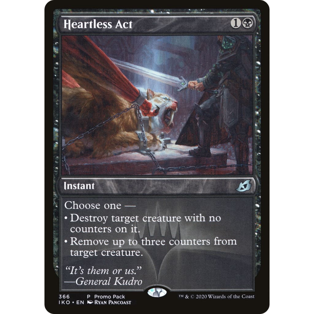 Heartless Act (IKO-366) Foil - Single