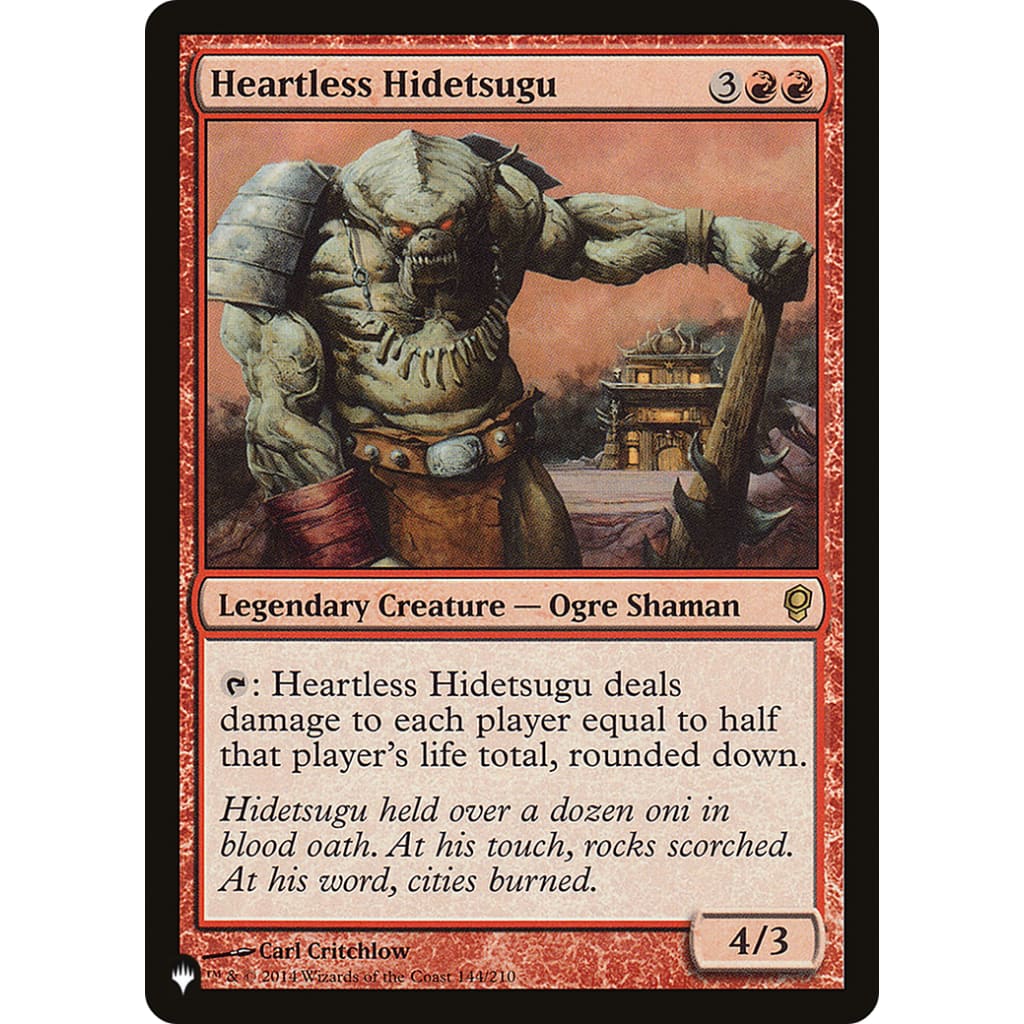 Heartless Hidetsugu (PLIST-683) - Single