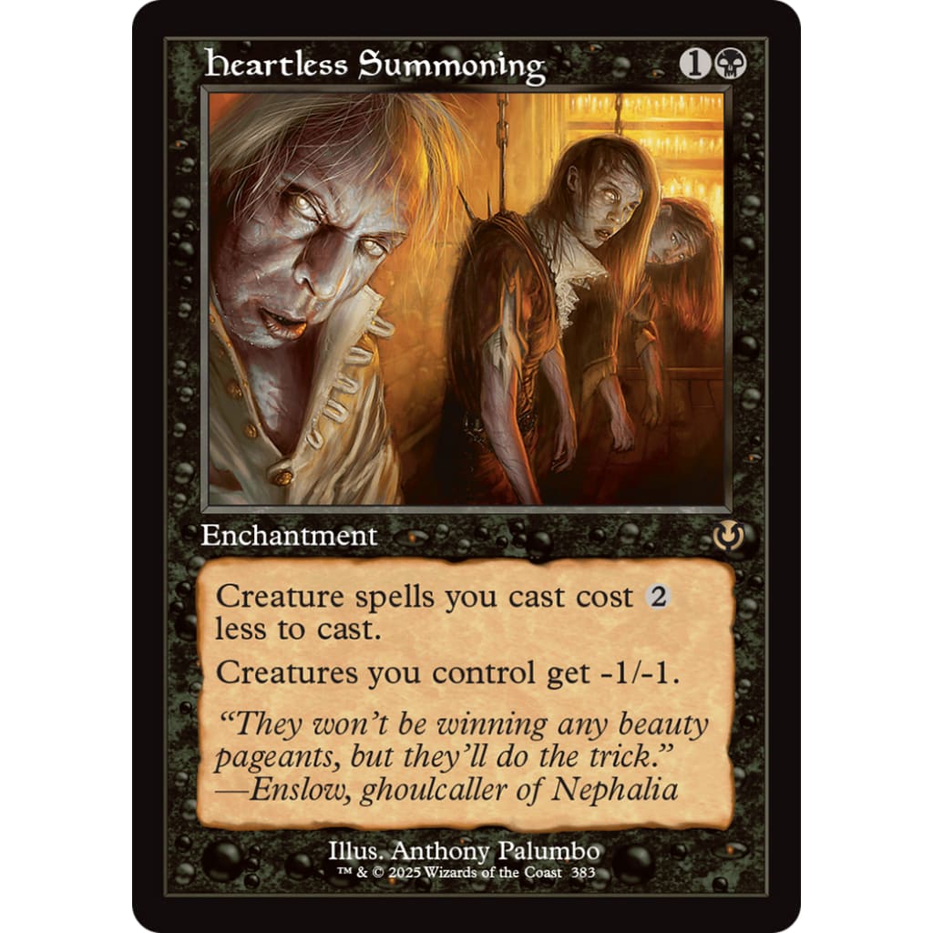 Heartless Summoning (Retro Frame) (INR-383) Foil - Single