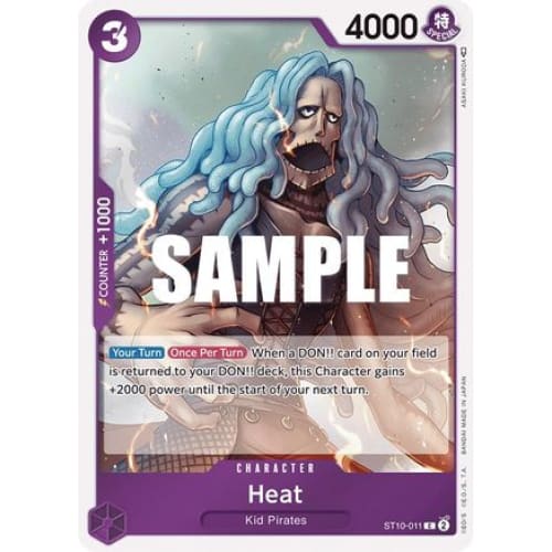 Heat ST10-011 C Ultra Deck: The Three Captains Foil - Single