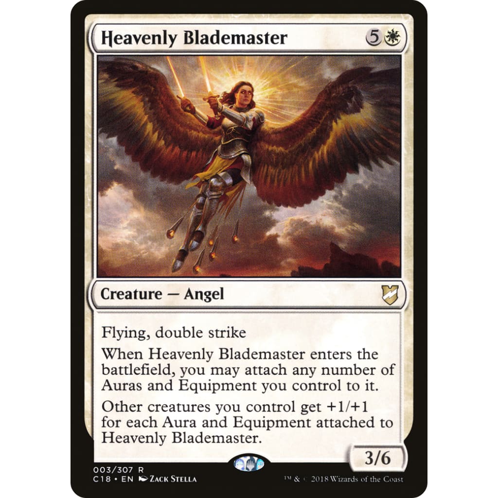 Heavenly Blademaster (C18-003) - Single
