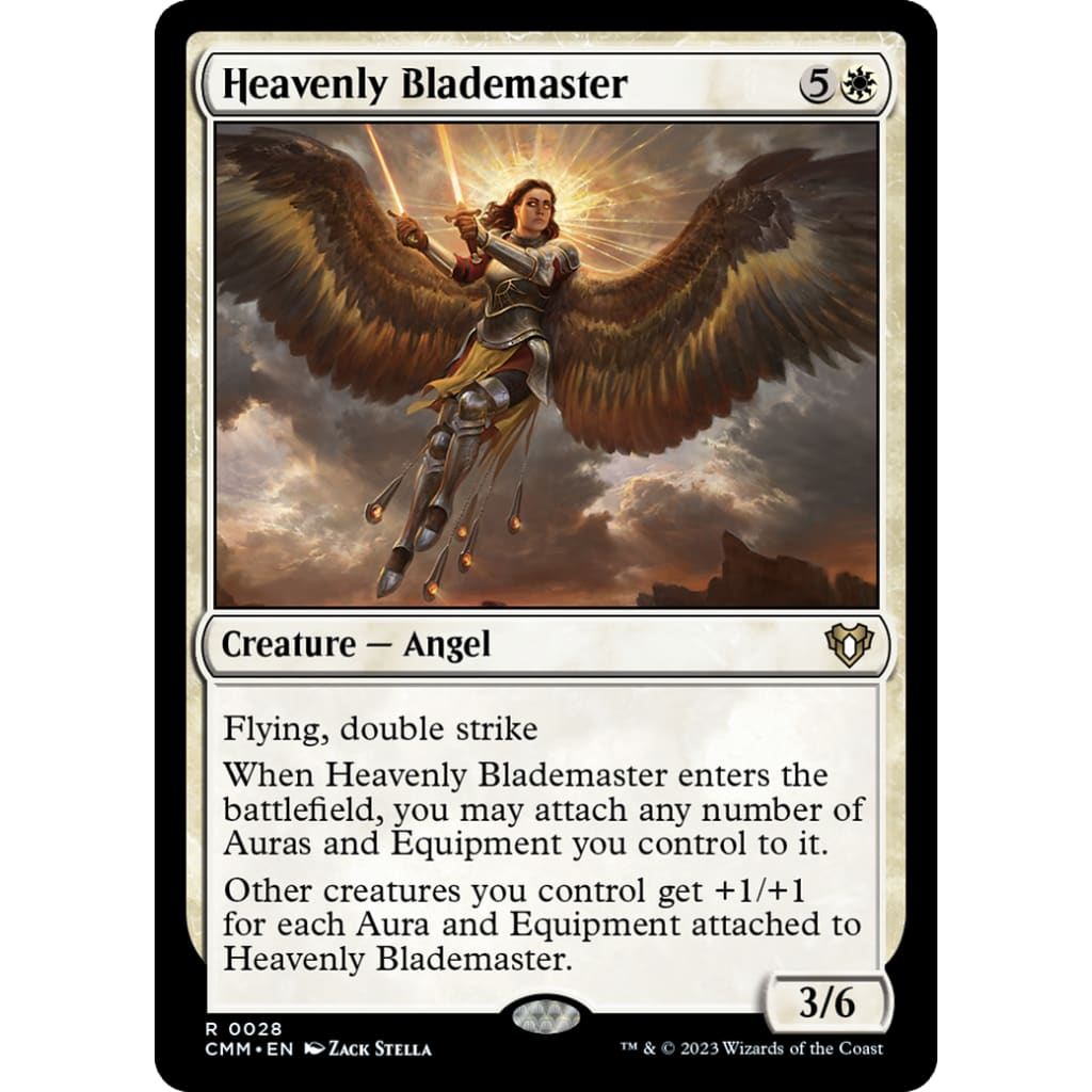 Heavenly Blademaster (CMM-028) Foil - Single
