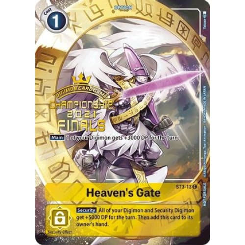 Heaven’s Gate (2021 Championship Finals Tamer‘s Evolution