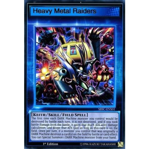 Heavy Metal Raiders (Skill Card) (SBSC-ENS01) Ultra Rare