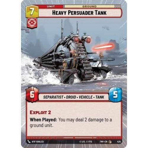 Heavy Persuader Tank (Hyperspace) (434) - Single
