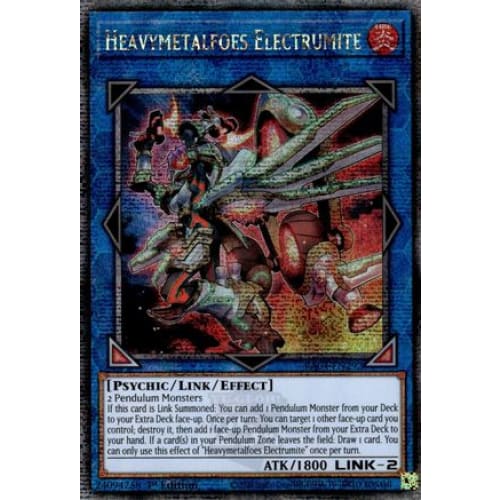 Heavymetalfoes Electrumite (Quarter Century Secret Rare)