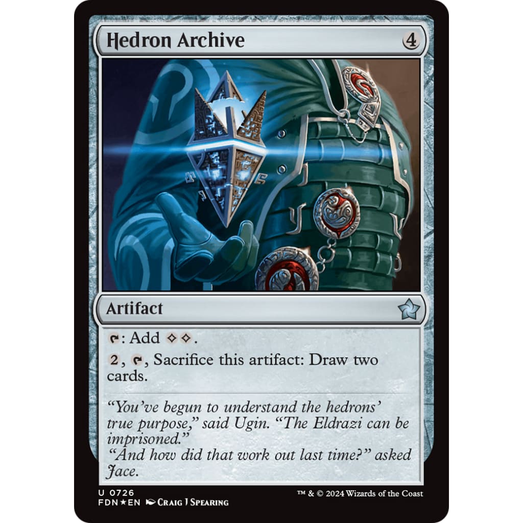 Hedron Archive (FDN-726) Foil - Single