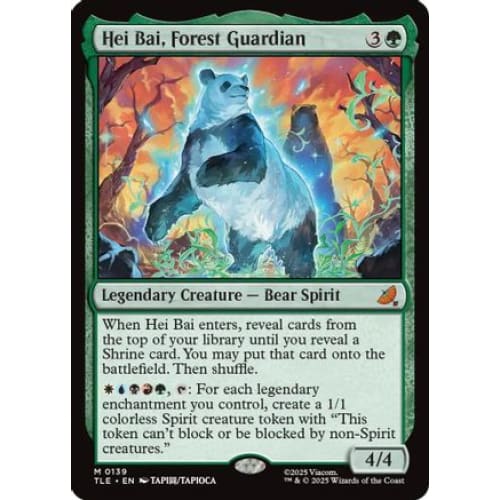 Hei Bai Forest Guardian (TLE-139) Foil - Single