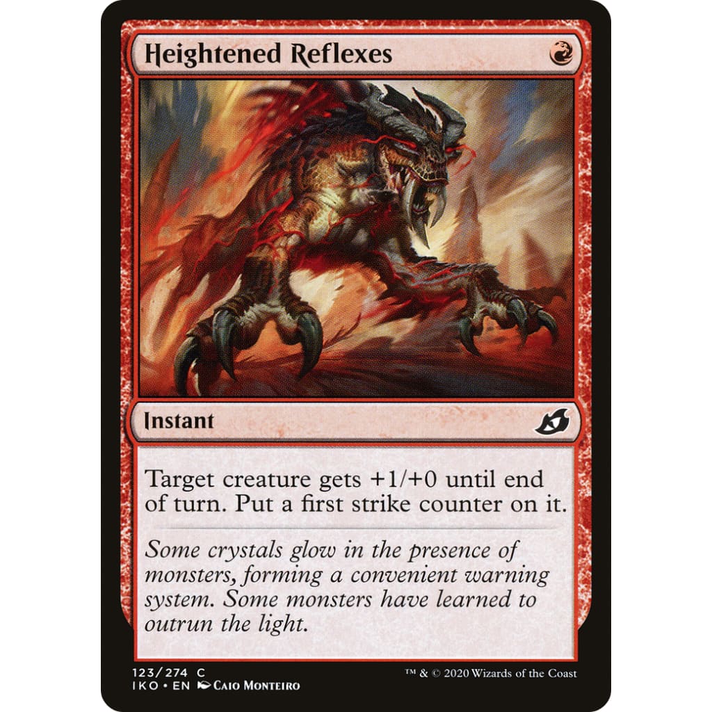 Heightened Reflexes (IKO-123) Foil - Single