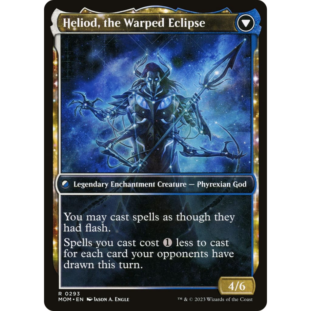 Heliod the Radiant Dawn // Warped Eclipse (MOM-293):
