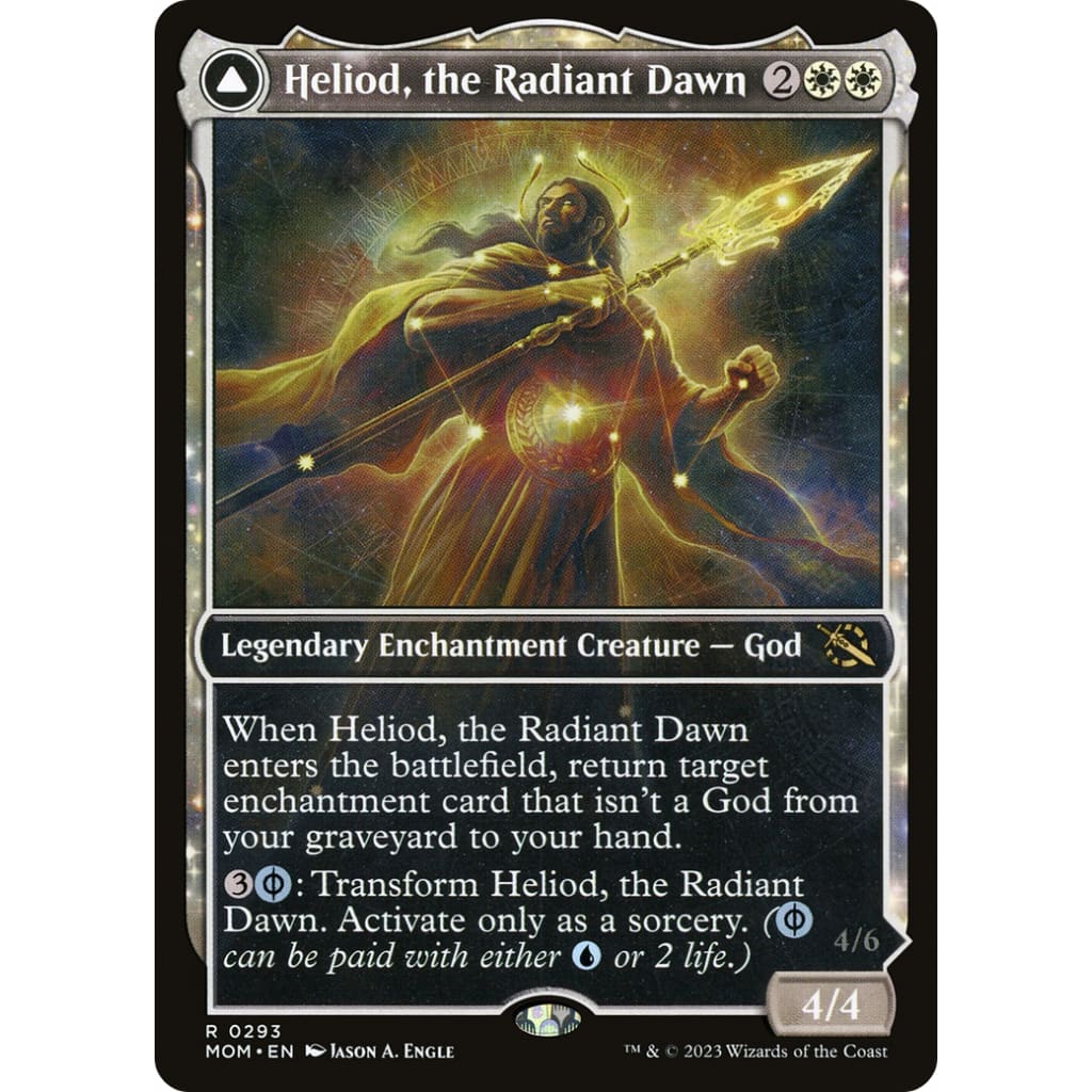 Heliod the Radiant Dawn // Warped Eclipse (MOM-293):