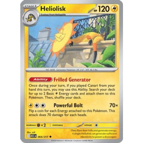 Heliolisk - 064/217 (64) Uncommon - Single