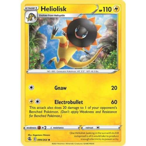 Heliolisk (099/264) Uncommon Reverse Holofoil - Single