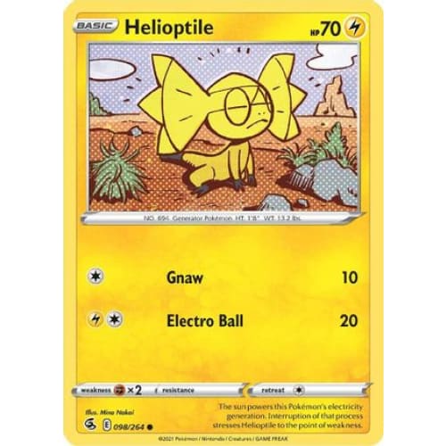 Helioptile (098/264) Common - Single