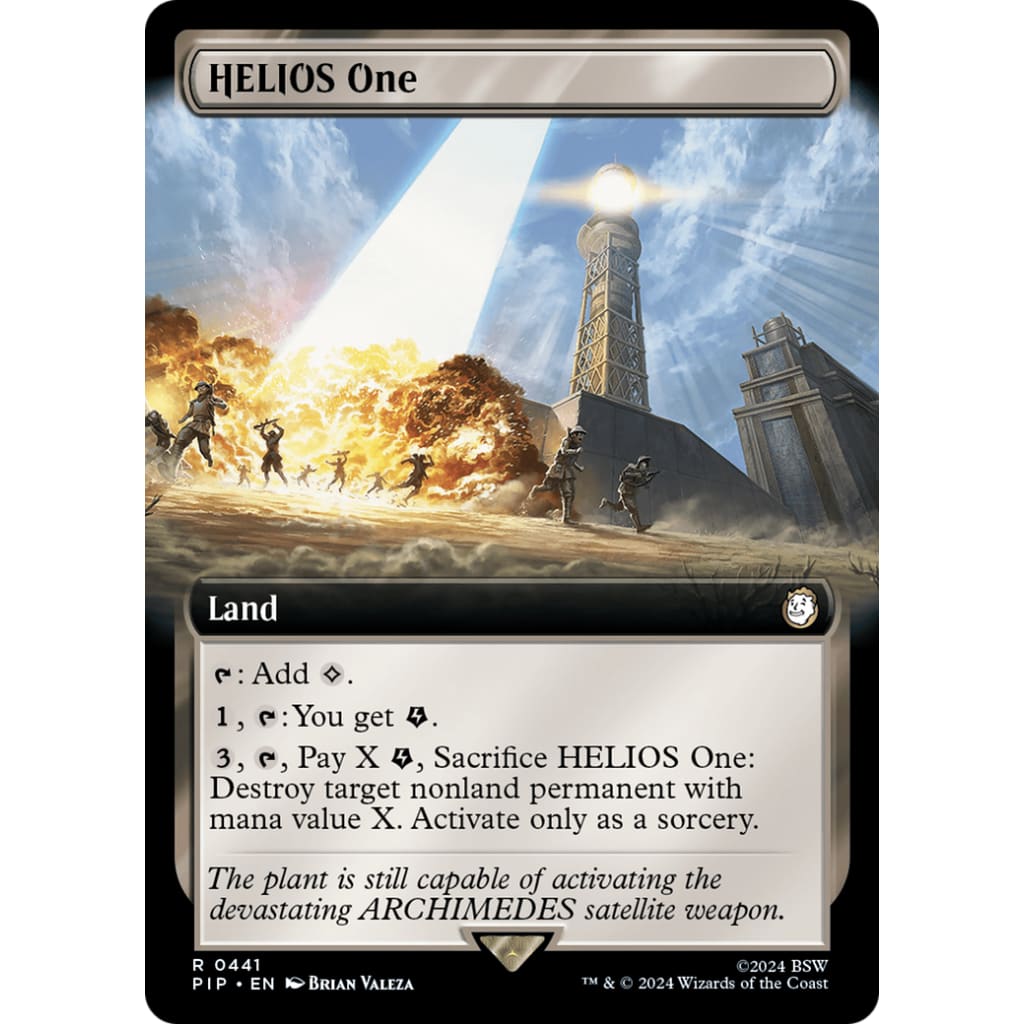 HELIOS One (PIP-441): (Extended Art) - Single