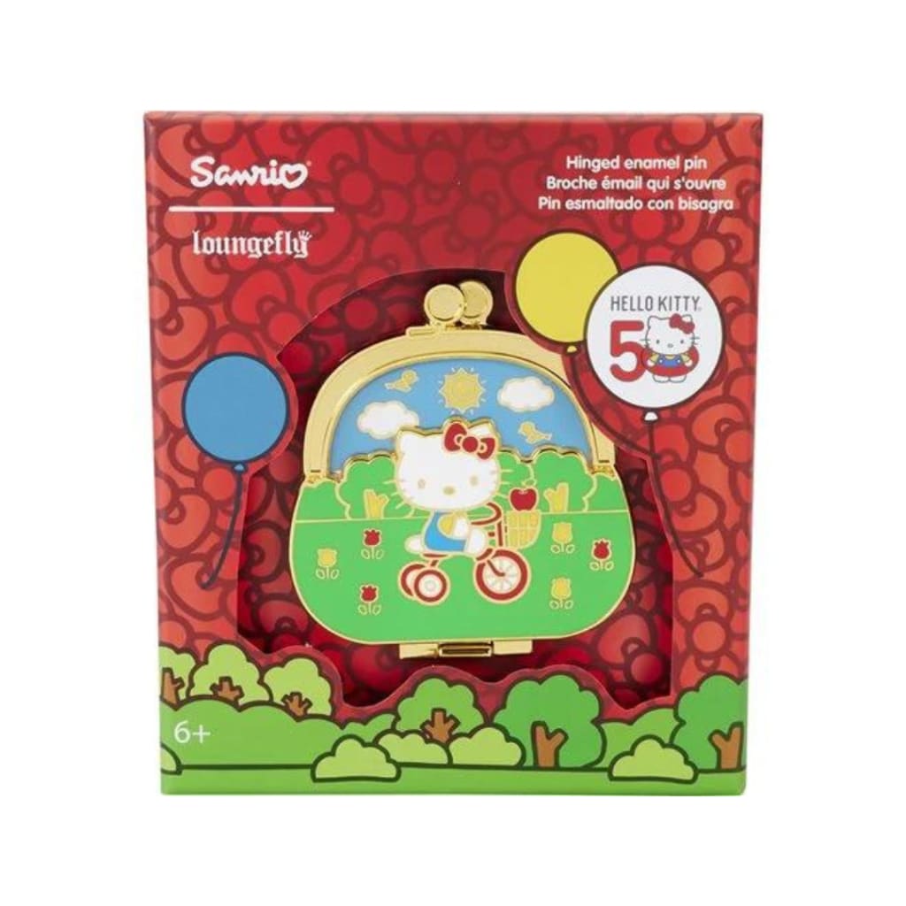 Hello Kitty 50th Anniversary Coin Bag 3-Inch Collector Box