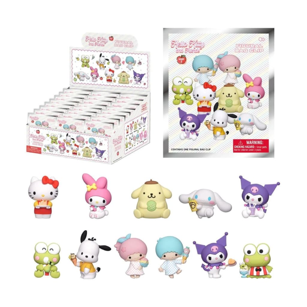 Hello Kitty and Friends Series 5 3D Foam Bag Clip