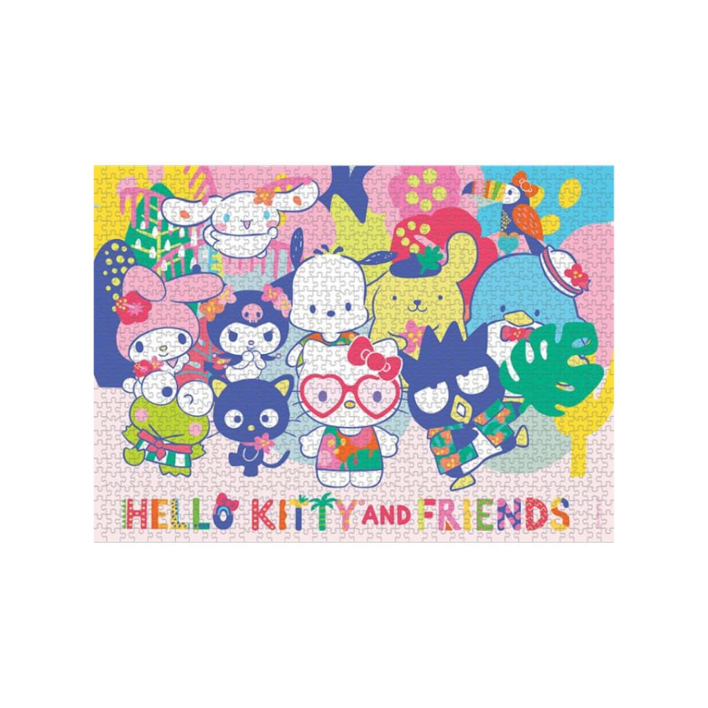 Hello Kitty and Friends Tropical Times 1000 Piece Puzzle