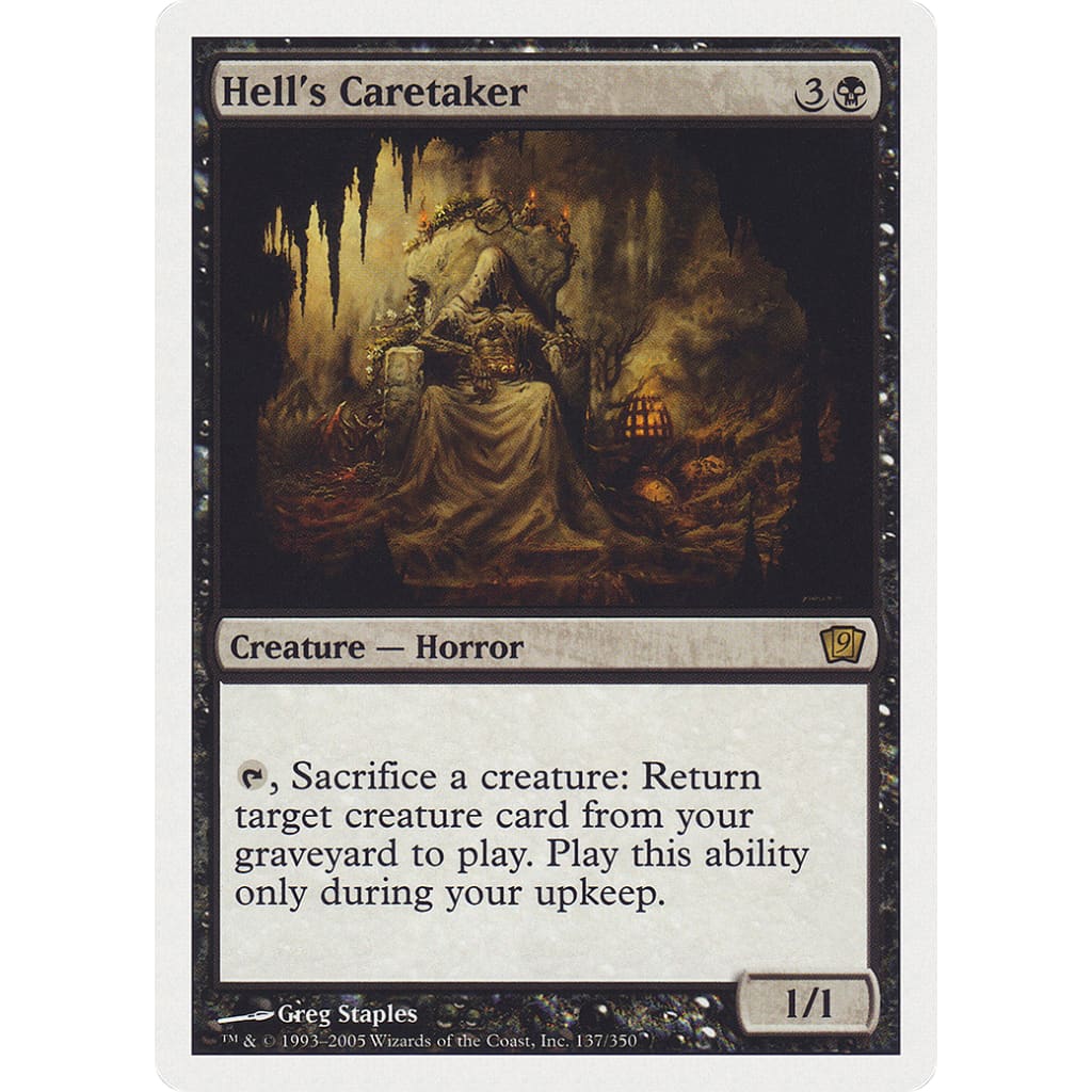 Hell’s Caretaker (9ED-137) - Single