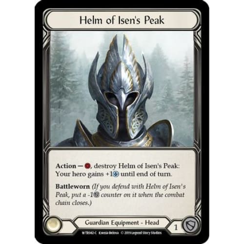 Helm of Isen’s Peak (WELCOME TO RATHE) 1st Edition Cold
