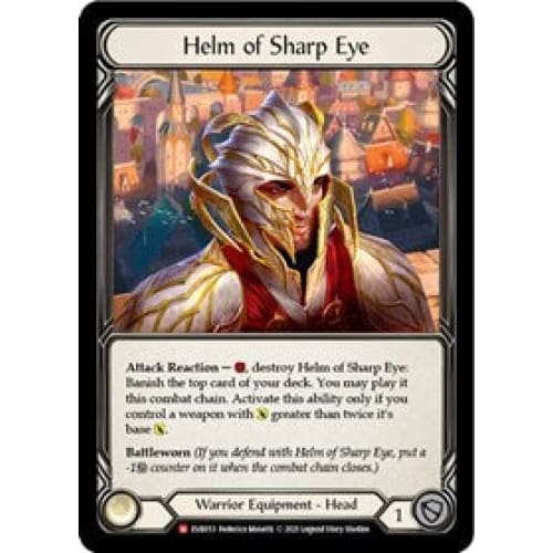 Helm of Sharp Eye (EVERFEST) 1st Edition Cold Foil - Single