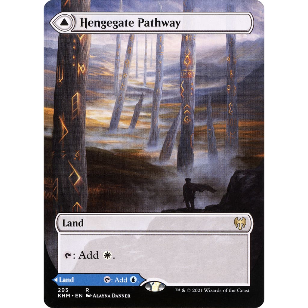 Hengegate Pathway // Mistgate (KHM-293) (Borderless) Foil