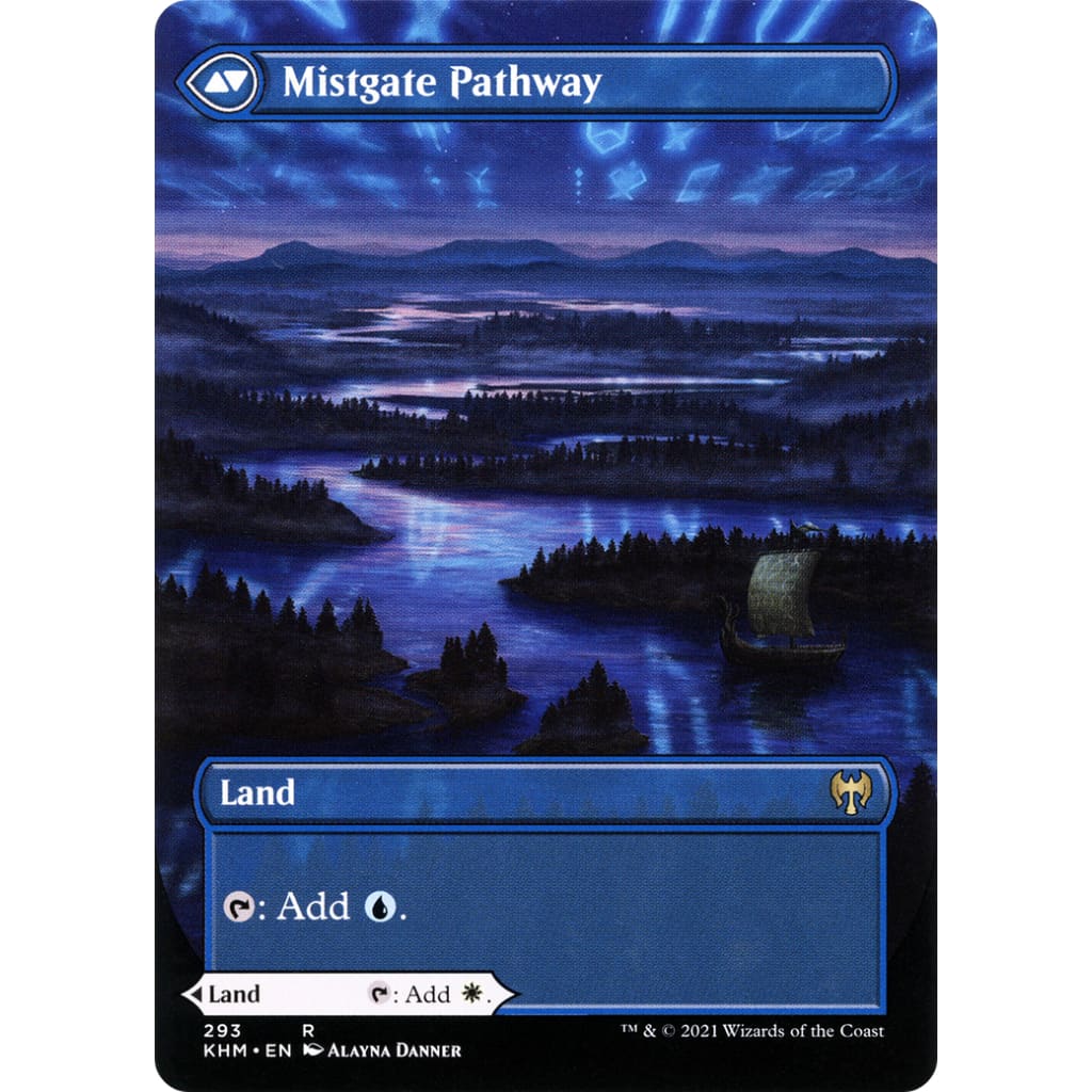 Hengegate Pathway // Mistgate (KHM-293) (Borderless) Foil