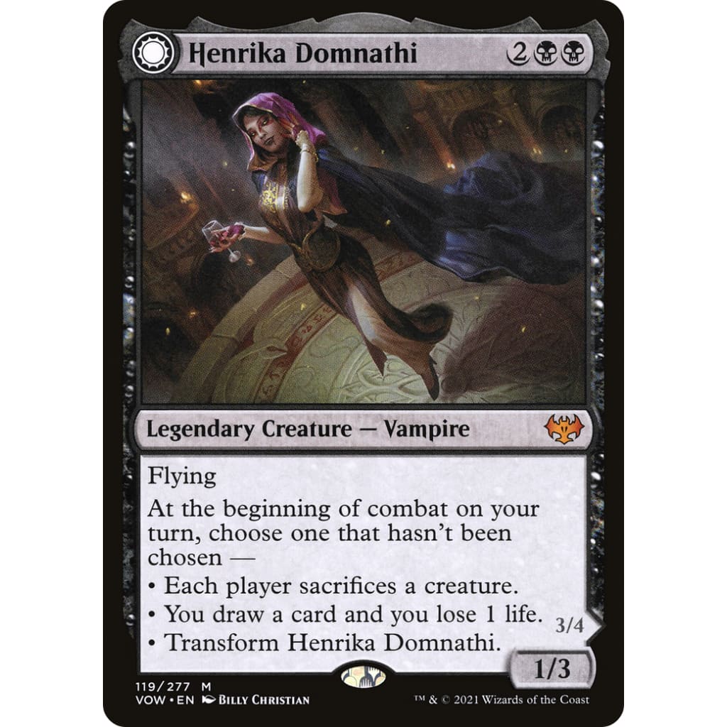 Henrika Domnathi // Infernal Seer (VOW-119): (Double Faced
