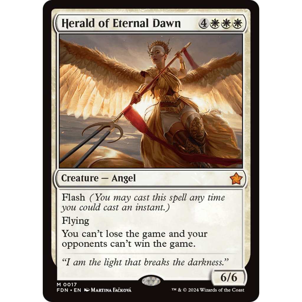 Herald of Eternal Dawn (FDN-017) - Single