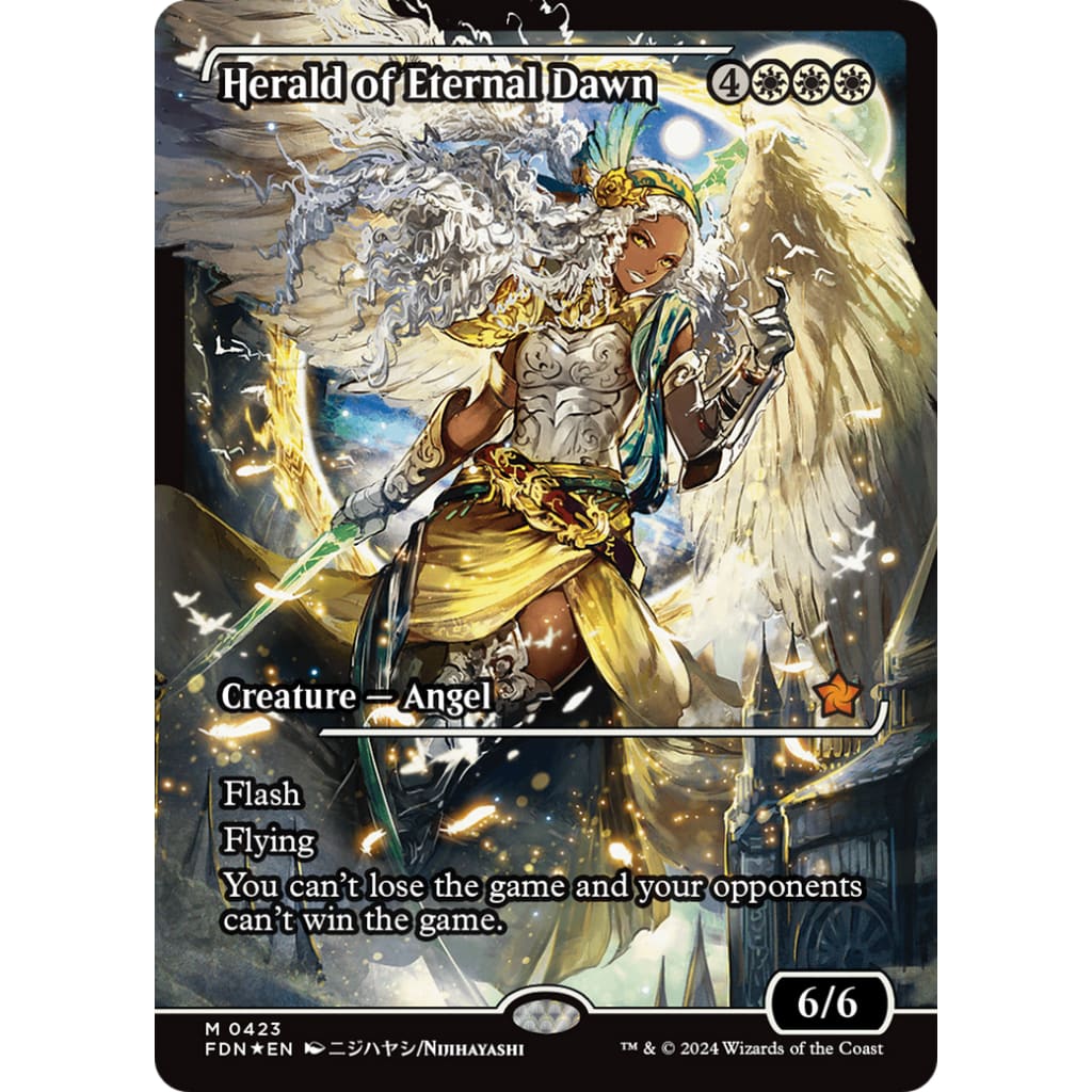 Herald of Eternal Dawn (FDN-423): (Showcase) Foil - Single