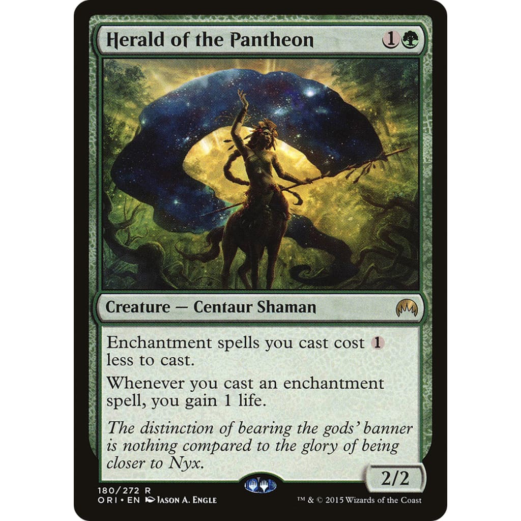 Herald of the Pantheon (ORI-180) Foil - Single