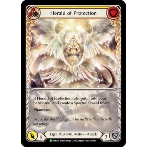 Herald of Protection (Yellow) (FLESH AND BLOOD: PROMO