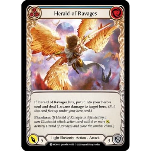 Herald of Ravages (Blue) (MONARCH) Unlimited Edition