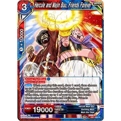 Hercule and Majin Buu Friends Forever (Draft Box 04