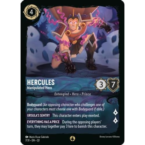 Hercules - Manipulated Hero (7/31) - Illumineers Quest Deep