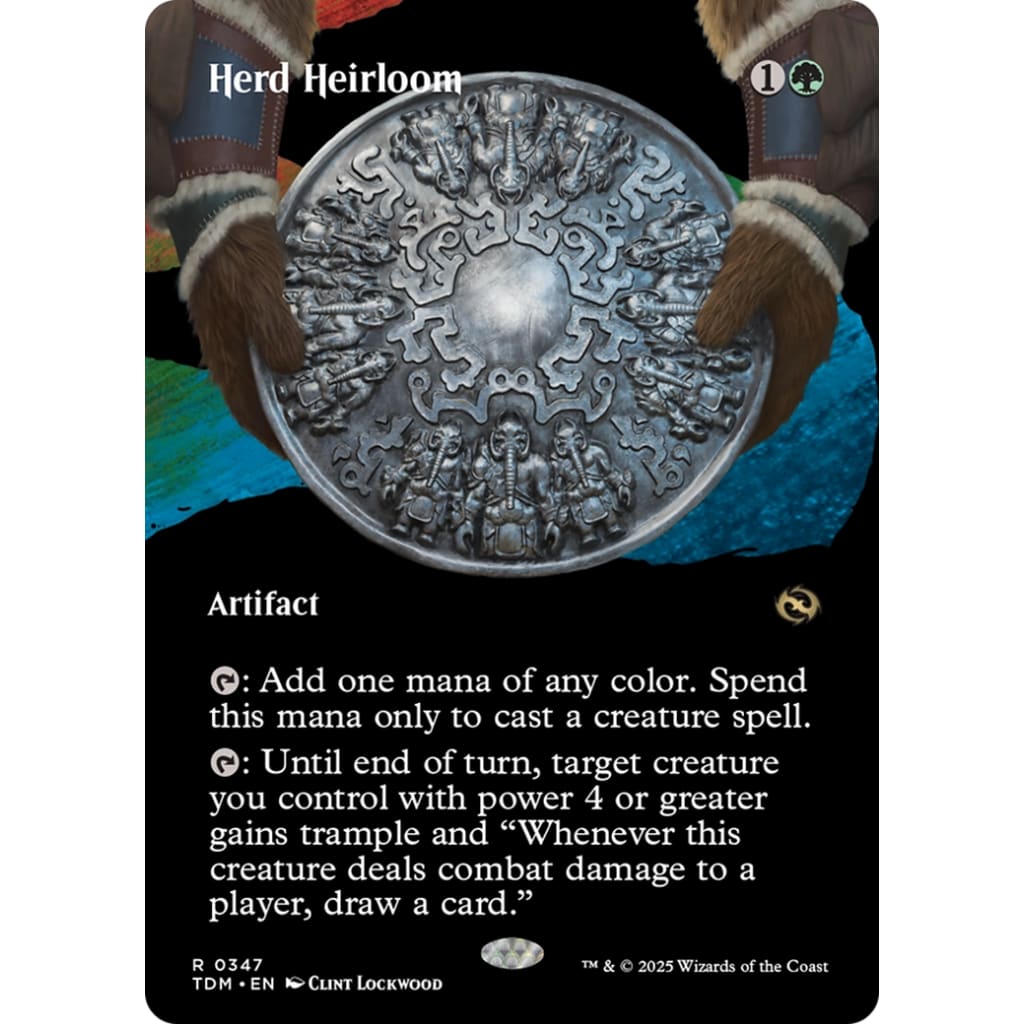 Herd Heirloom (TDM-347): (Showcase) (Borderless) - Single